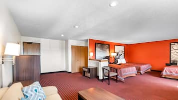 Studio Suite, 2 Queen Beds, Non Smoking | In-room safe, desk, iron/ironing board, free WiFi