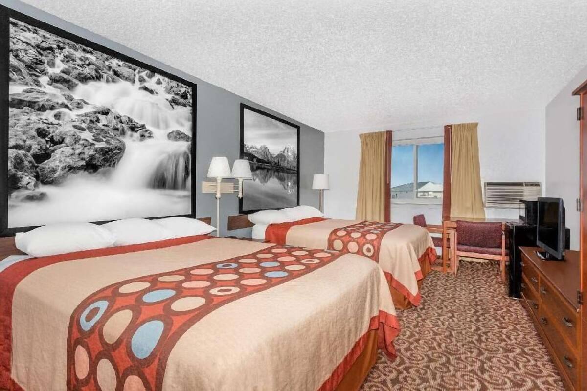 In-room safe, blackout drapes, iron/ironing board