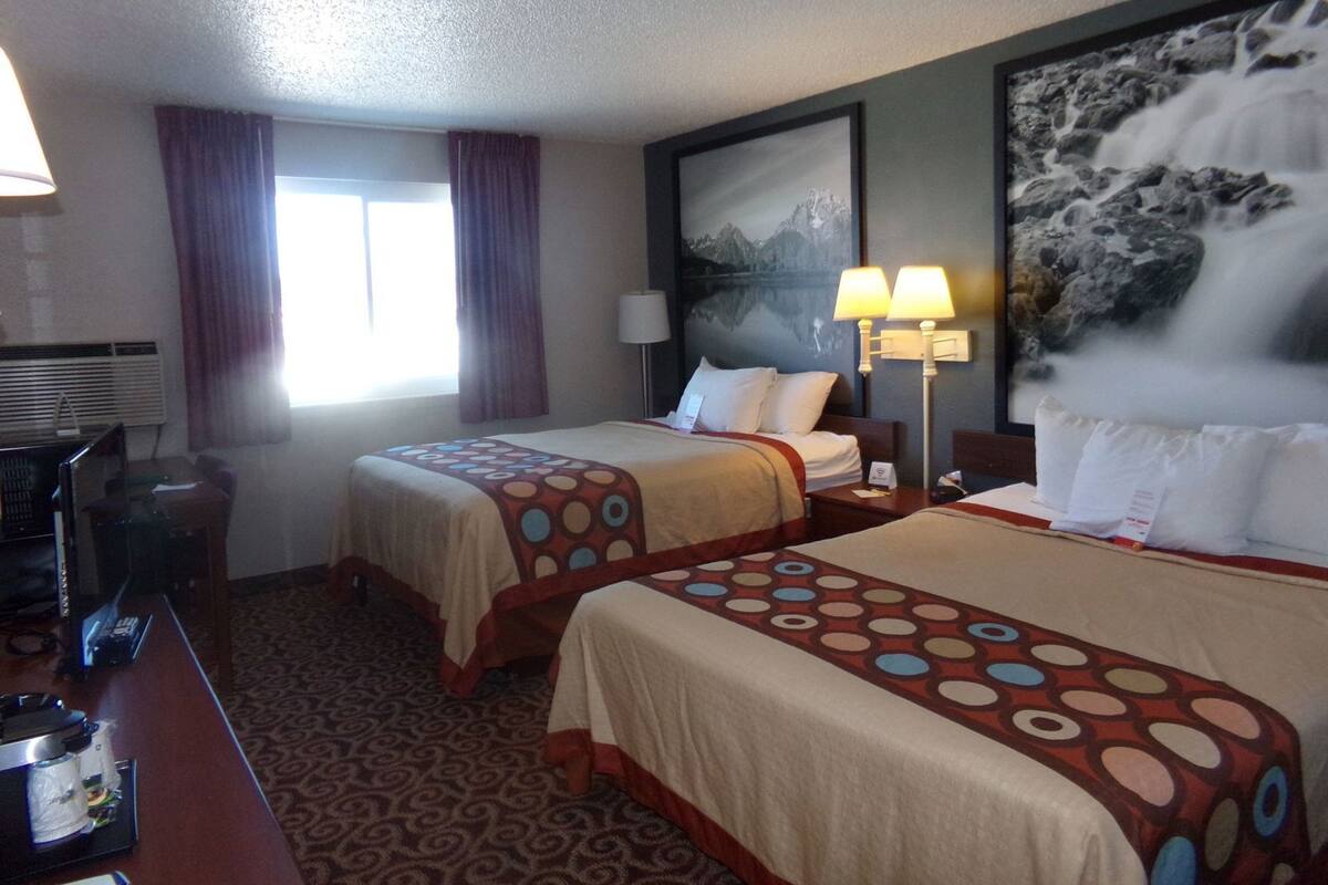 In-room safe, blackout drapes, iron/ironing board