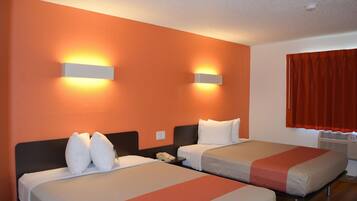 Free WiFi, bed sheets