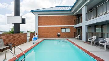 Seasonal outdoor pool