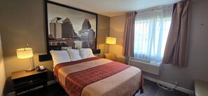 Hypo-allergenic bedding, desk, iron/ironing board