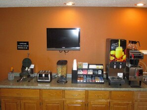 Gratis kontinental frukost varje dag