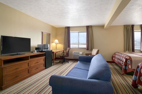 Studio Suite, 2 Queen Beds, Non Smoking | Desk, free WiFi, bed sheets, alarm clocks