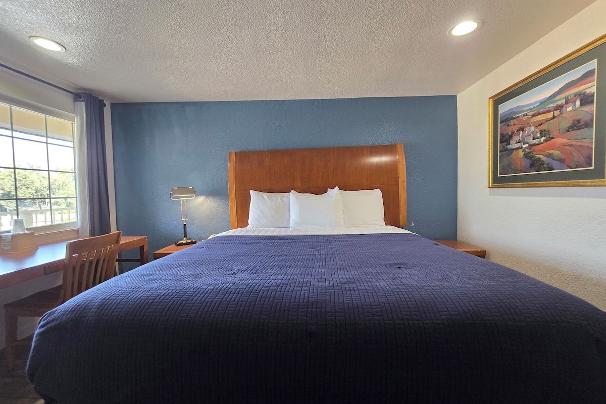 Standard Single Room, 1 King Bed, Non Smoking | Individually furnished, desk, iron/ironing board, free WiFi