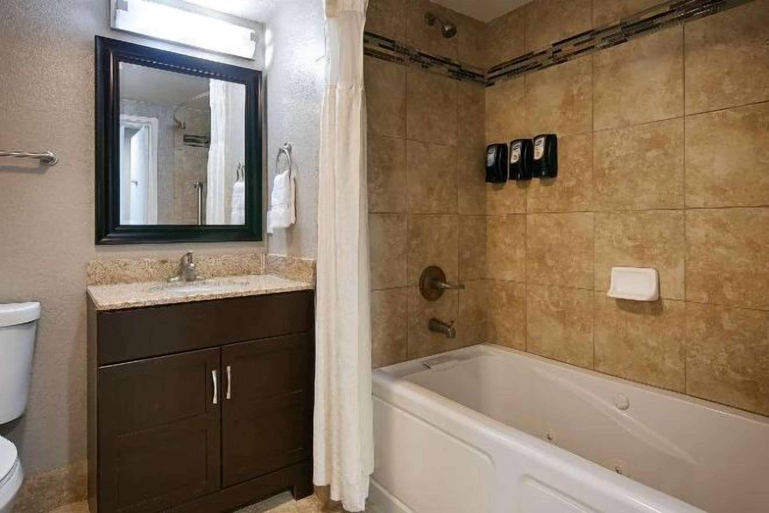 Free toiletries, hair dryer, towels, soap