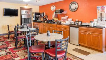 Gratis kontinental morgenmad hver dag