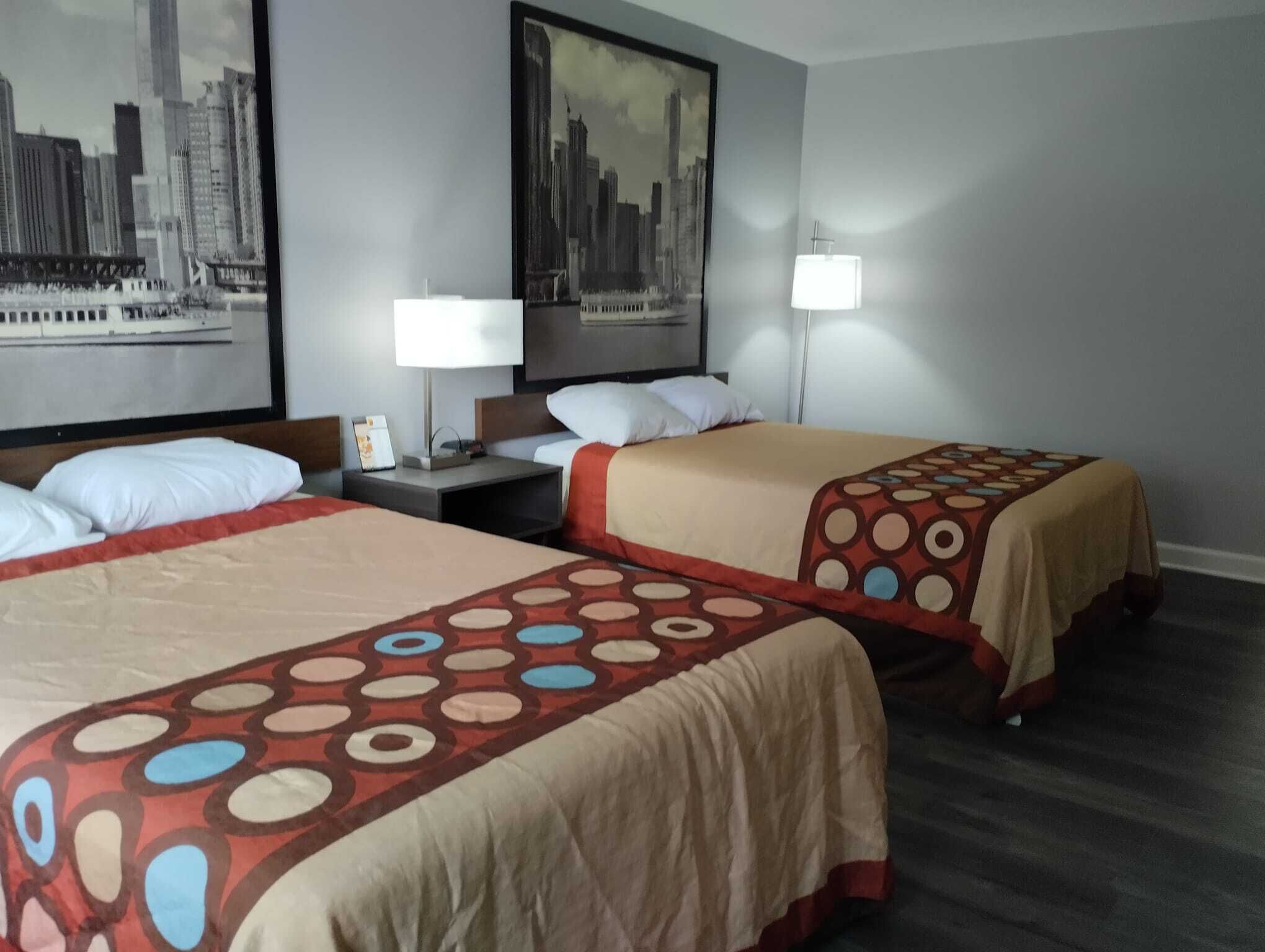 Chambre Double, 2 lits doubles