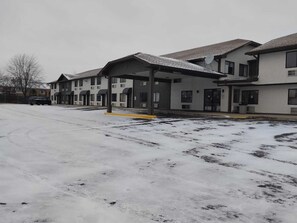 Façade de l’hébergement