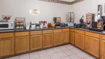 Free daily continental breakfast
