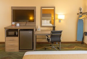 Desk, soundproofing, iron/ironing board, rollaway beds