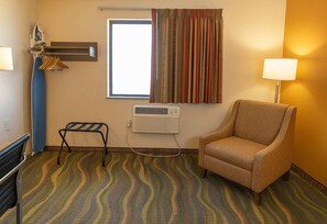 Desk, soundproofing, iron/ironing board, rollaway beds