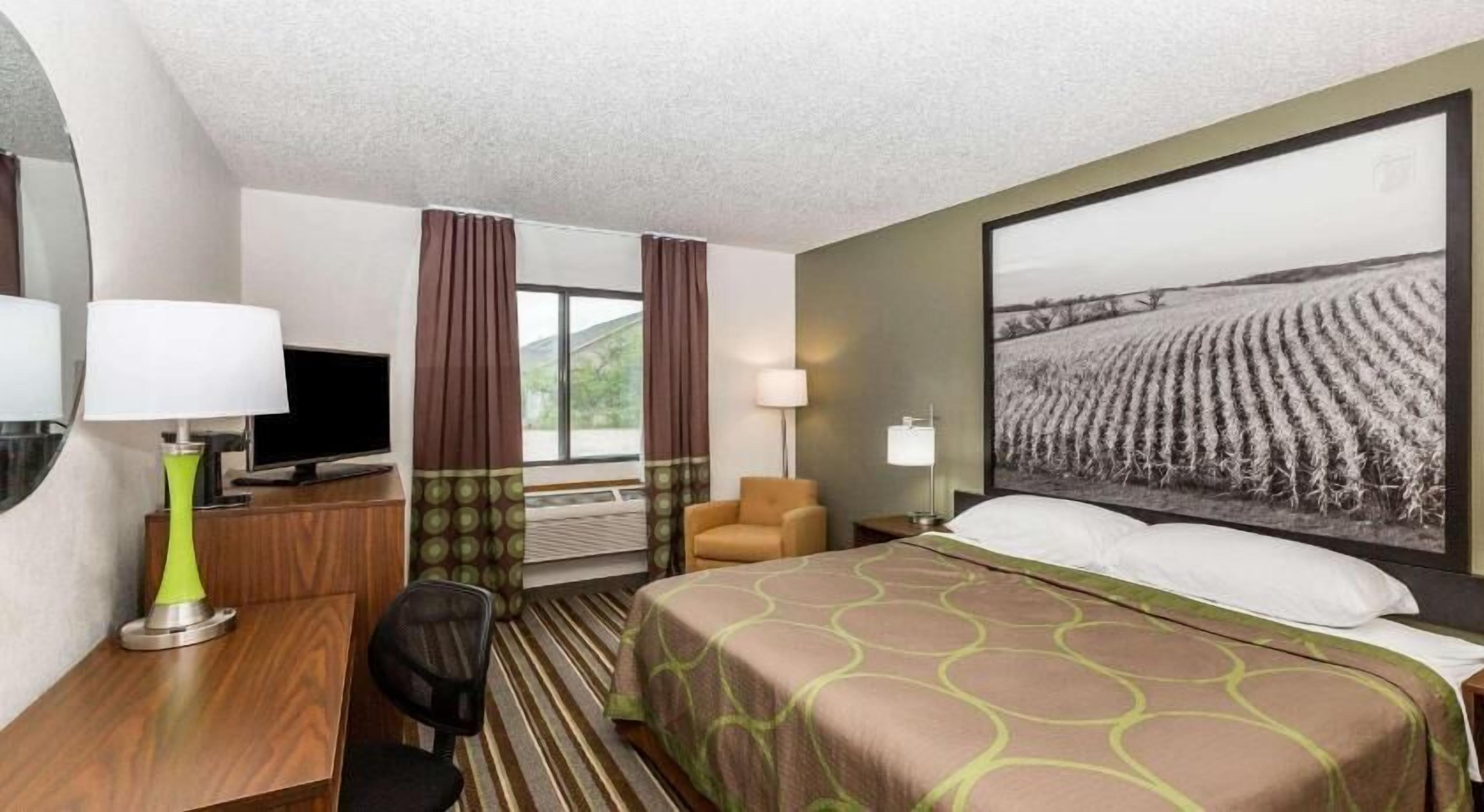 In-room safe, desk, blackout curtains, iron/ironing board