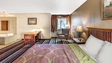 1 bedroom, desk, free cots/infant beds, rollaway beds