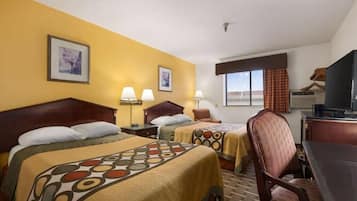 Desk, iron/ironing board, free WiFi, bed sheets