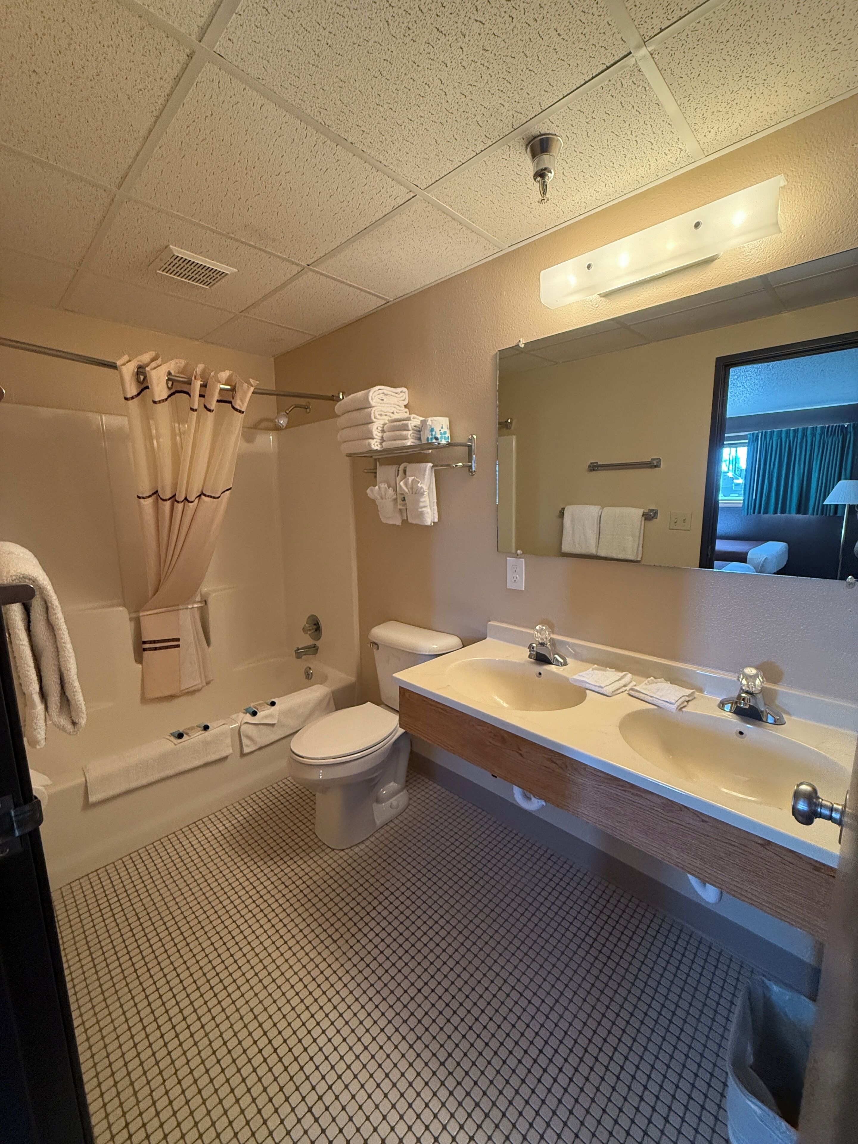 Suite, Multiple Beds | Bathroom | Bathtub, free toiletries, hair dryer, towels
