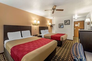 Standard Room, 2 Queen Beds, Non Smoking | Desk, iron/ironing board, free WiFi, bed sheets - Econo Lodge La Junta (La Junta)