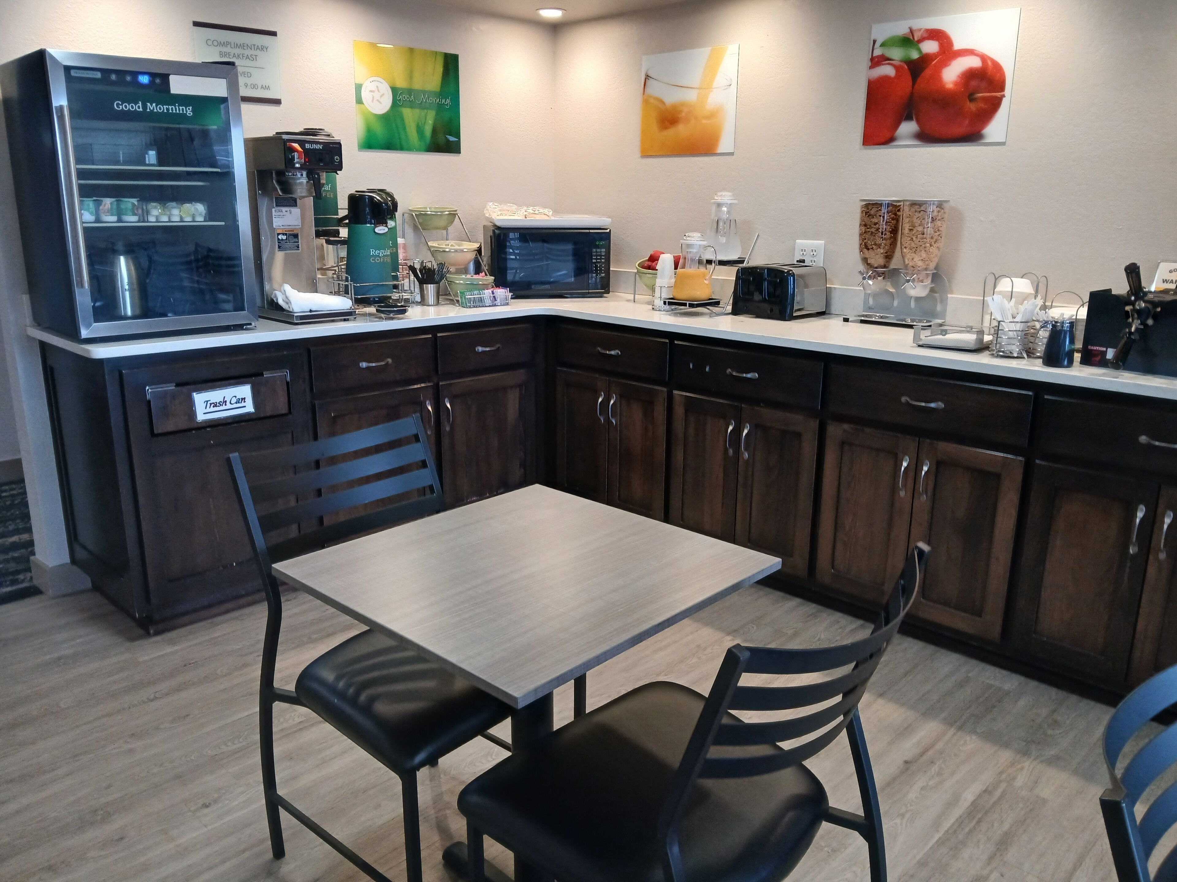 Frokost er inkludert hver dag