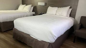 Desk, rollaway beds, free WiFi, bed sheets