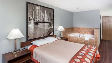 Suite estudio, 1 cama de matrimonio, no fumadores | Espacio para trabajar con un portátil y cortinas opacas