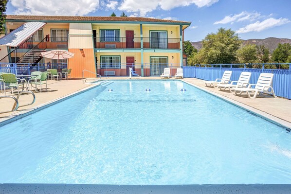 Seasonal outdoor pool