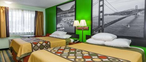 Coffres-forts dans les chambres, bureau, lits bébé (en supplément)