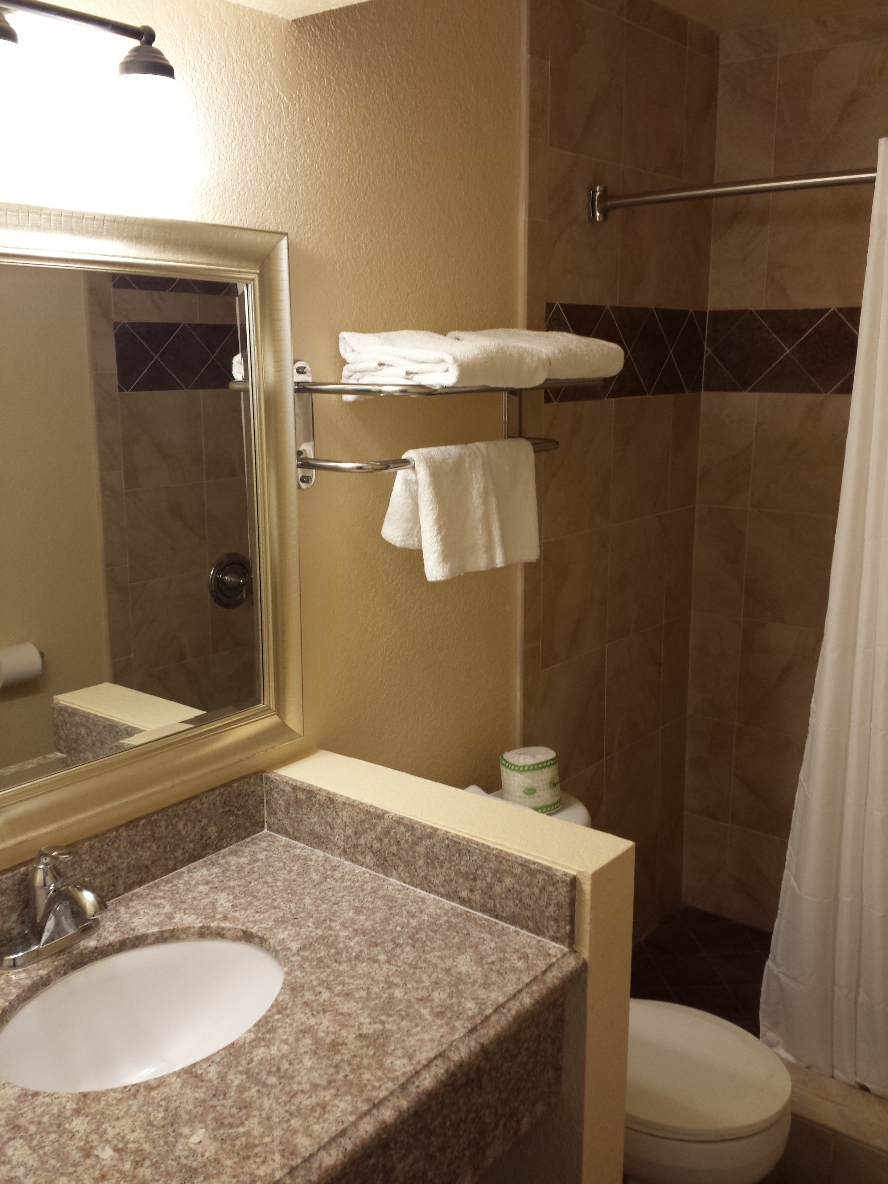 free toiletries, hair dryer, towels, soap