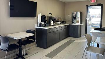 Free continental breakfast