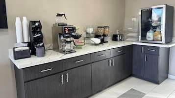 Free continental breakfast