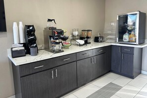 Free continental breakfast