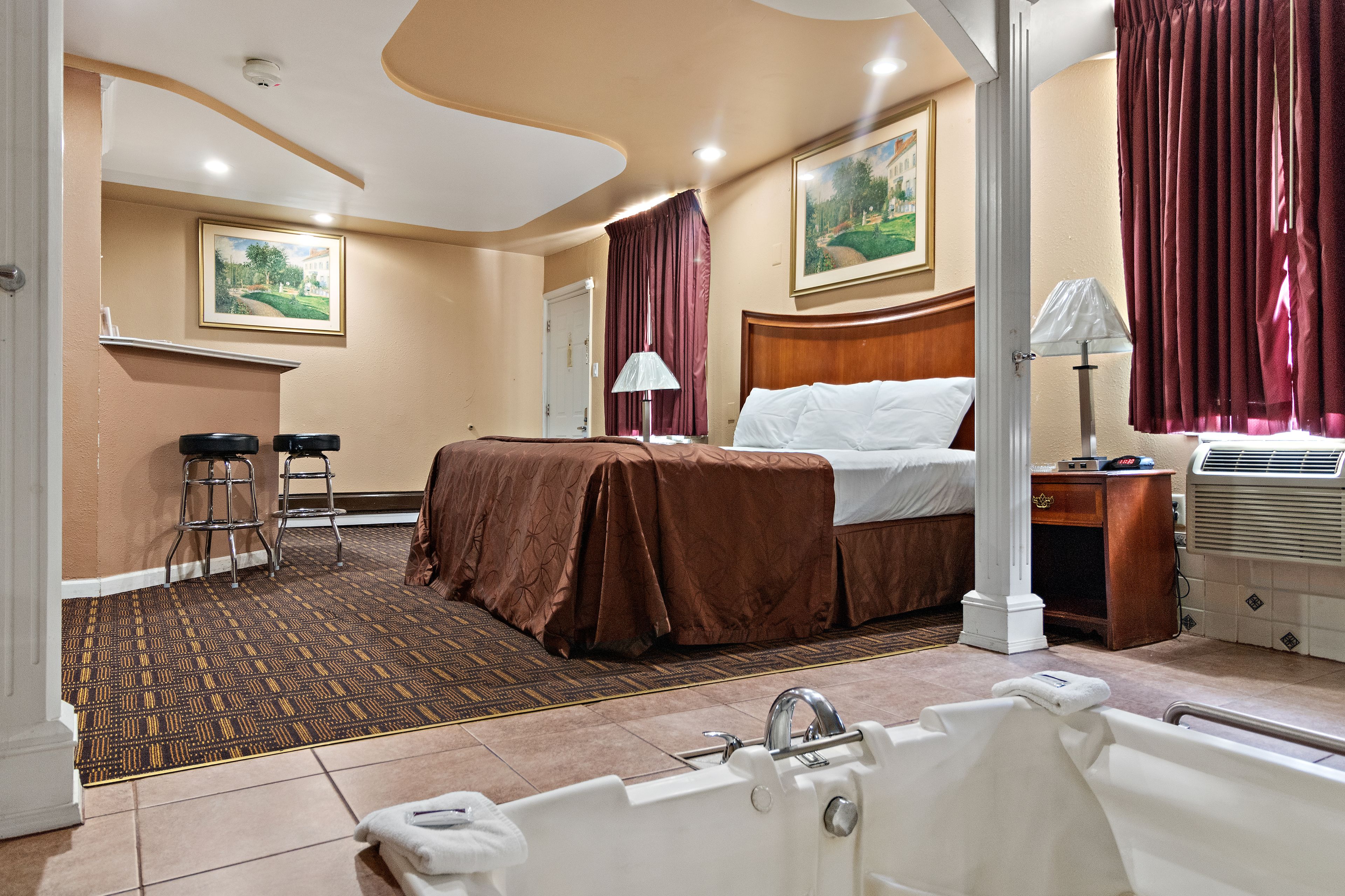 スイート キングベッド 1 台 スパ浴槽 | 部屋からの景観