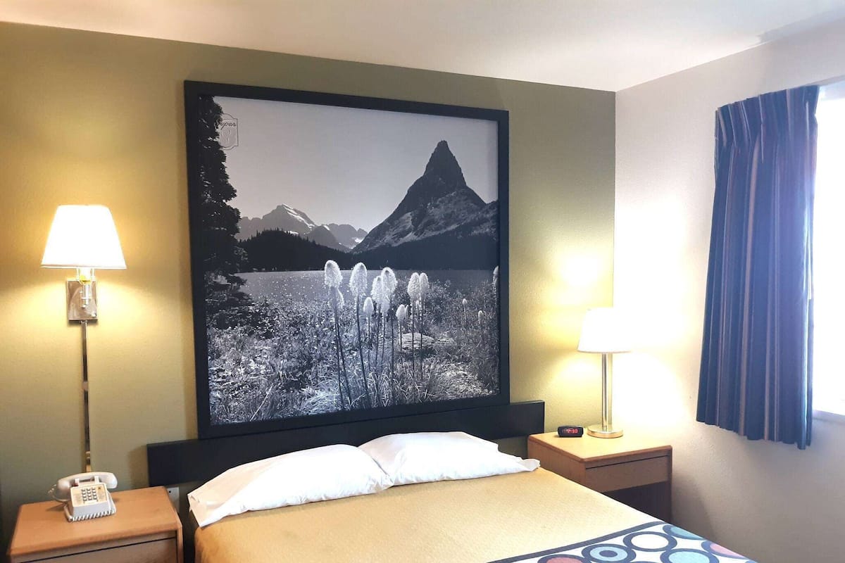 Studio Suite, 1 King Bed, Non Smoking, Mountain View | Desk, blackout drapes, free WiFi, bed sheets