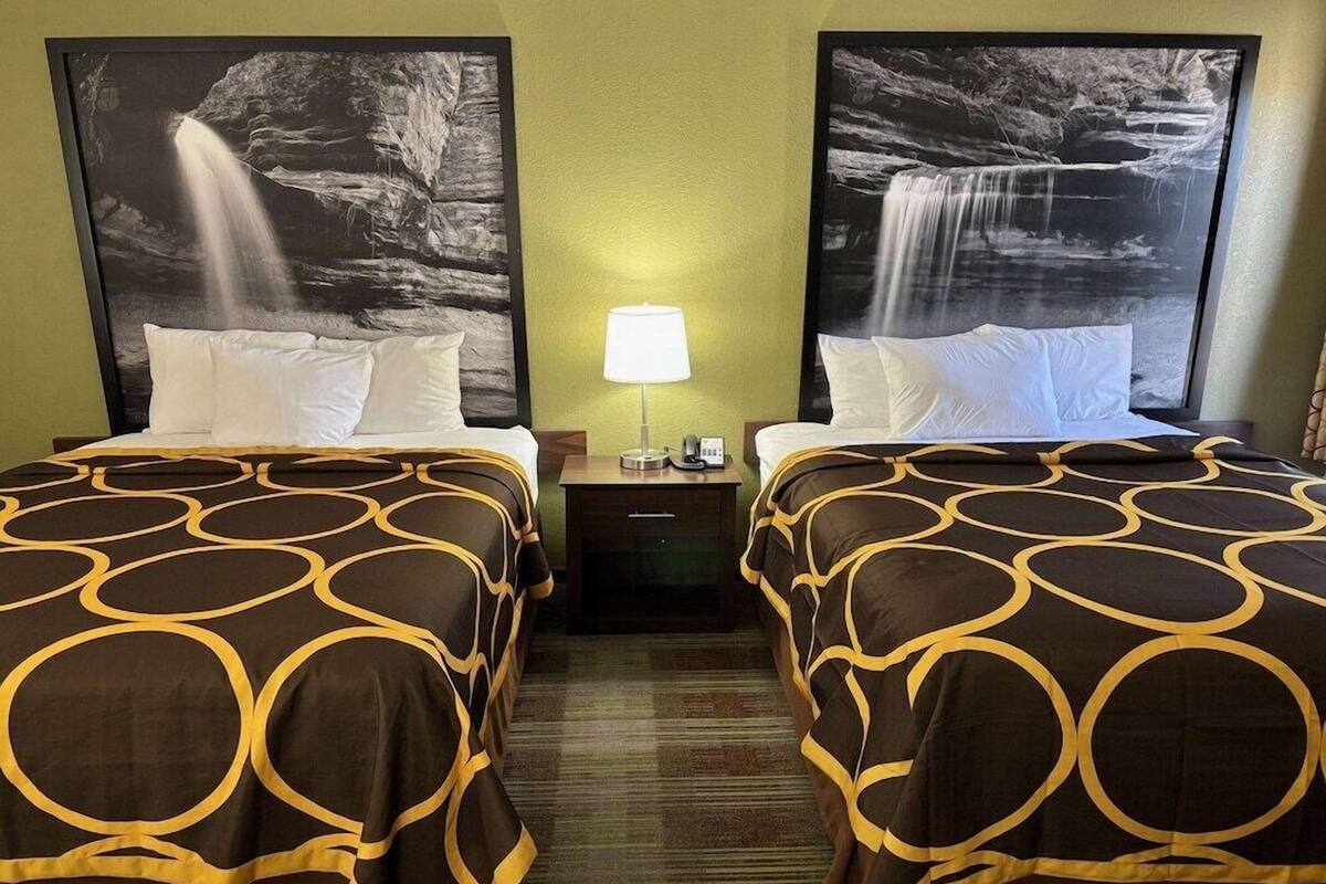 Desk, blackout curtains, cots/infant beds, rollaway beds