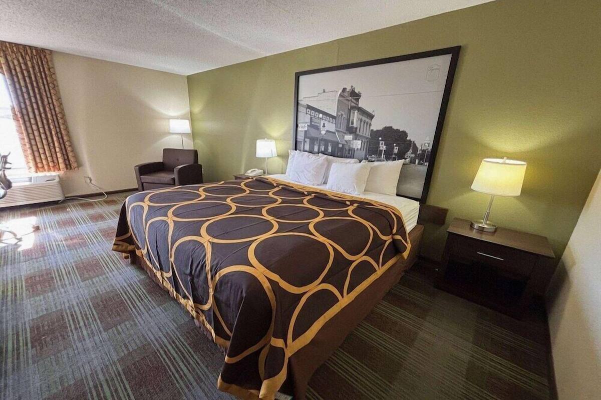 Desk, blackout curtains, cots/infant beds, rollaway beds