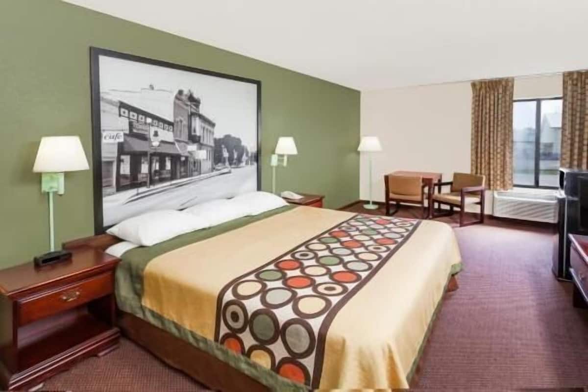Desk, blackout drapes, cribs/infant beds, rollaway beds