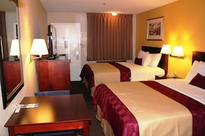 Free WiFi, bed sheets, alarm clocks