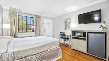 Standard Room, 1 Queen Bed, Accessible, Non Smoking | Desk, iron/ironing board, free WiFi, bed sheets