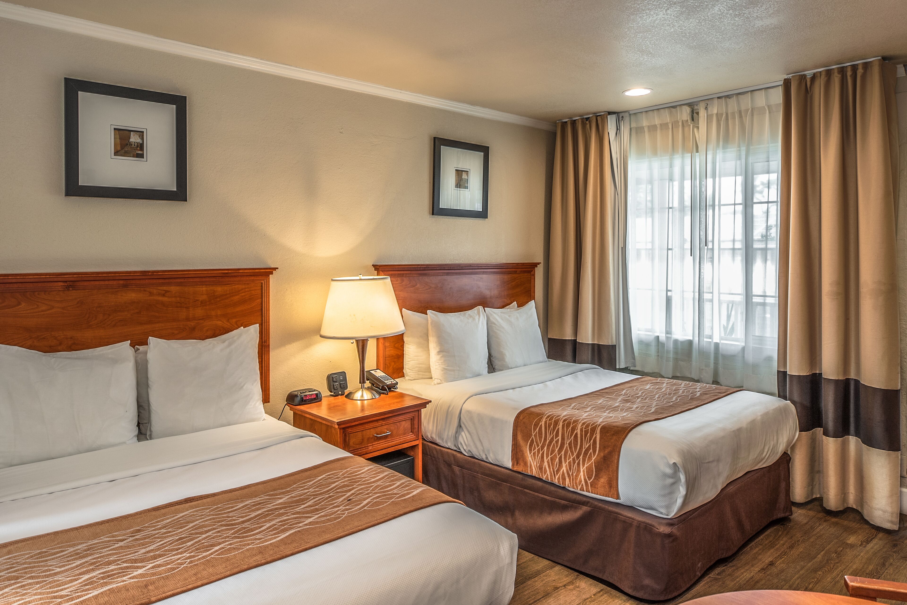 room, 2 queen beds, non smoking | 1 bedroom, in-room safe, blackout curtains, iron/ironing board