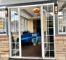 Entrada de la propiedad