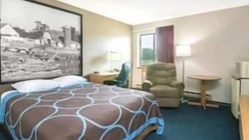 Upgraded, Standardzimmer, 1 Queen-Bett | Individuell dekoriert, Schreibtisch, VerdunkelungsvorhÀnge