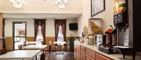 Kontinental frokost er inkludert hver dag