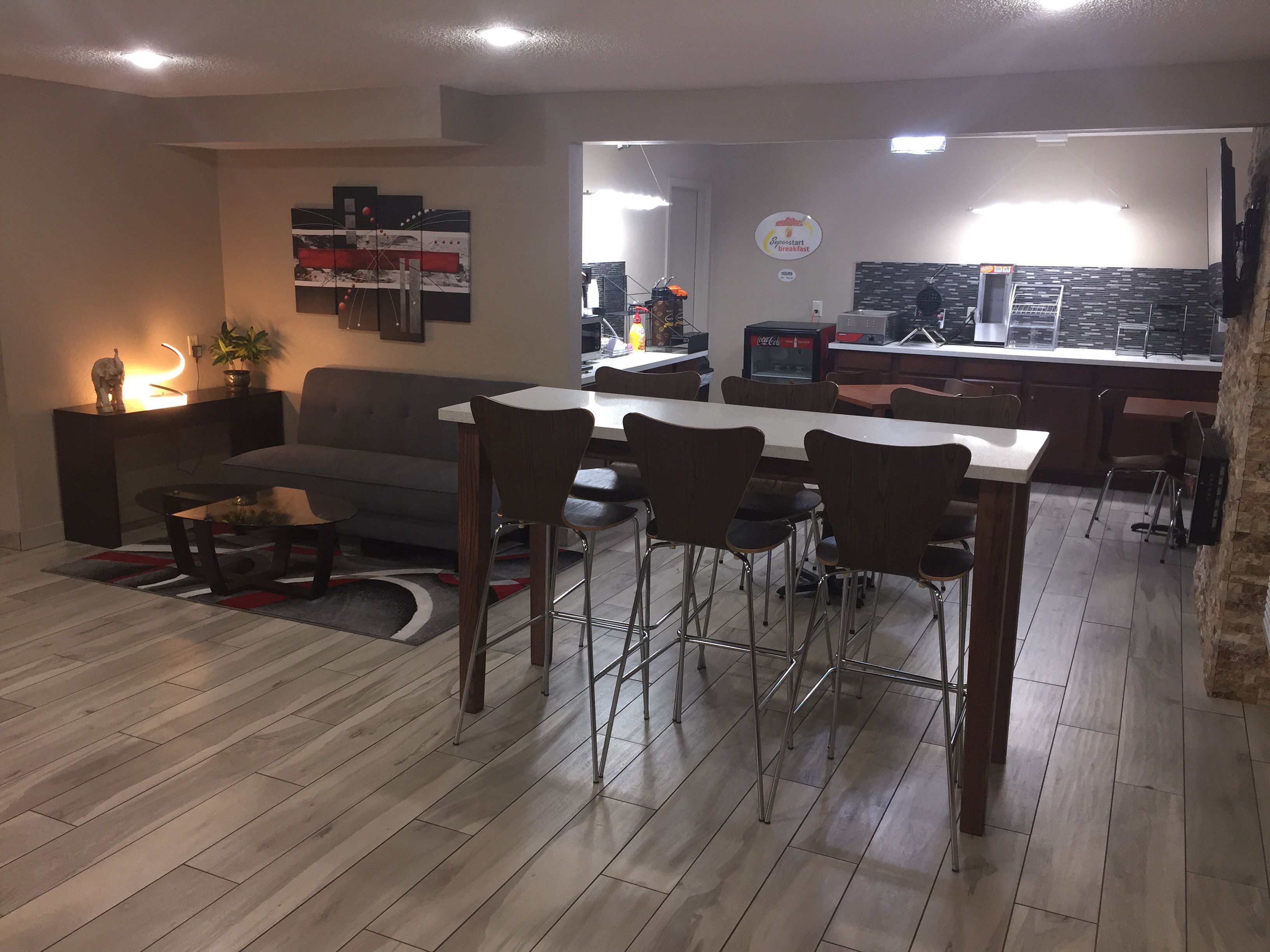 Free daily on-the-go breakfast