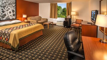 Desk, iron/ironing board, free WiFi, bed sheets