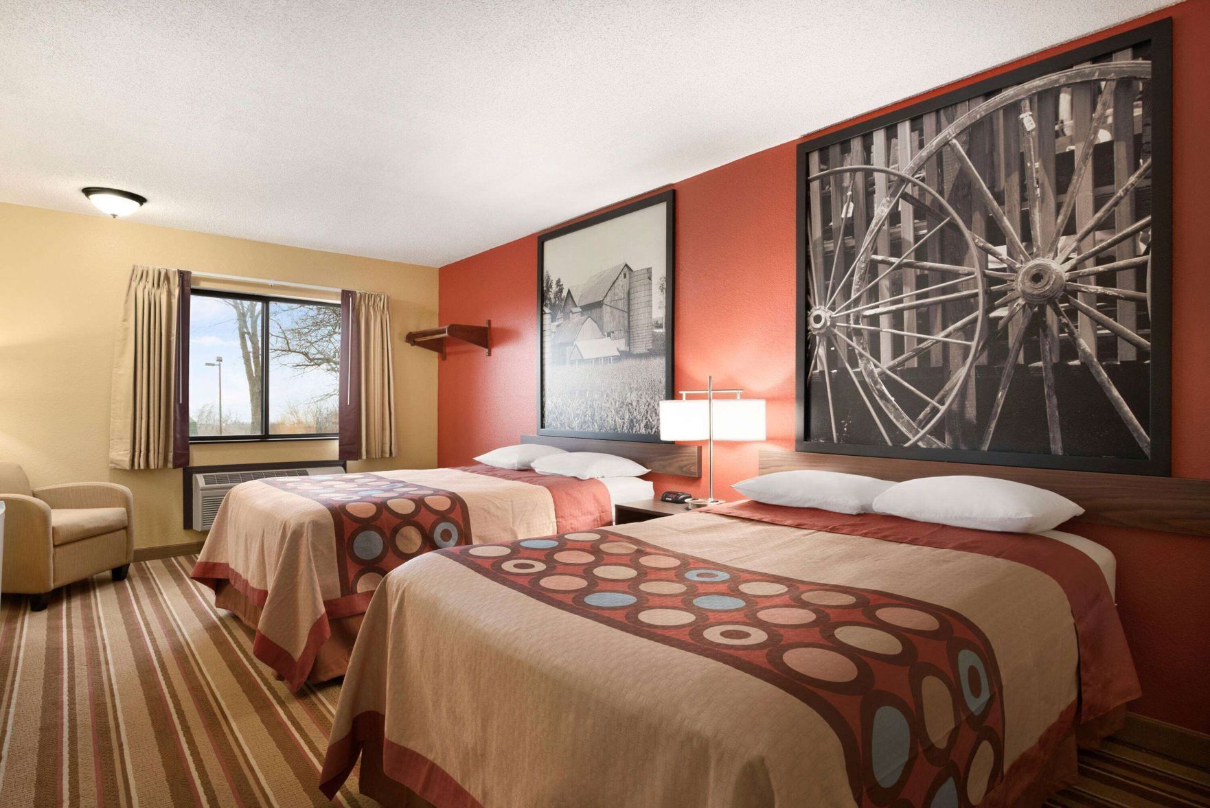 In-room safe, desk, laptop workspace, blackout drapes
