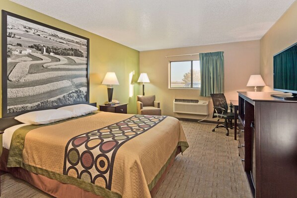 غرفة عادية - سرير كبير | مكتب وأسرّة أطفال/رضّع (مجانًا) وأسرّة قابلة للطي وواي فاي مجانًا