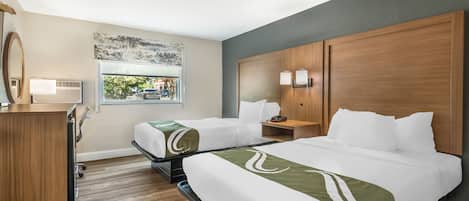 Standard Double Room, 2 Double Beds, Non Smoking