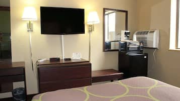 Free WiFi, bed sheets