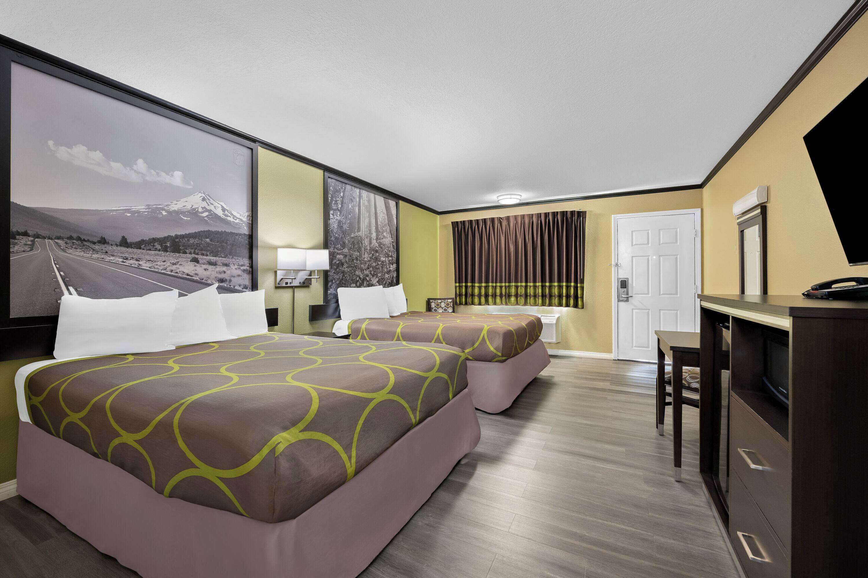 Standard Room, 2 Queen Beds | Free cots/infant beds, free WiFi, bed sheets