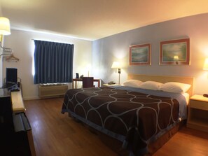 In-room safe, individually furnished, desk, laptop workspace - Rodeway Inn (Webster)