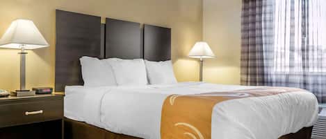 Desk, iron/ironing board, free WiFi, bed sheets